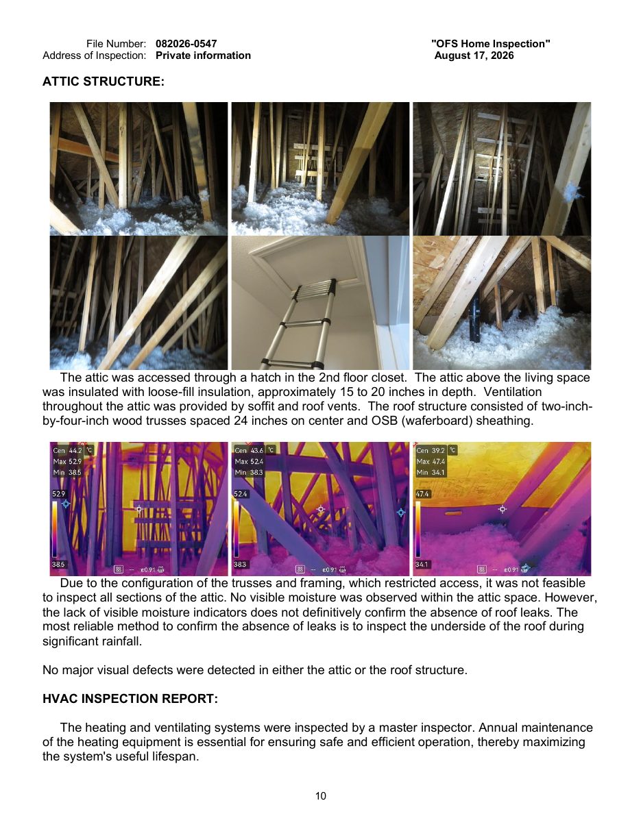 Sample inspection report — page 10 of 14